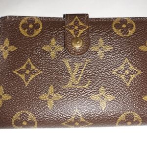 LOUIS VUITTON Monogram French Purse Wallet